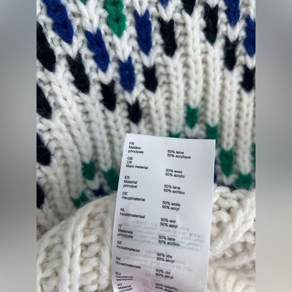 MAJE Massimo Zig-Zag Sweater - Picture 9 of 10